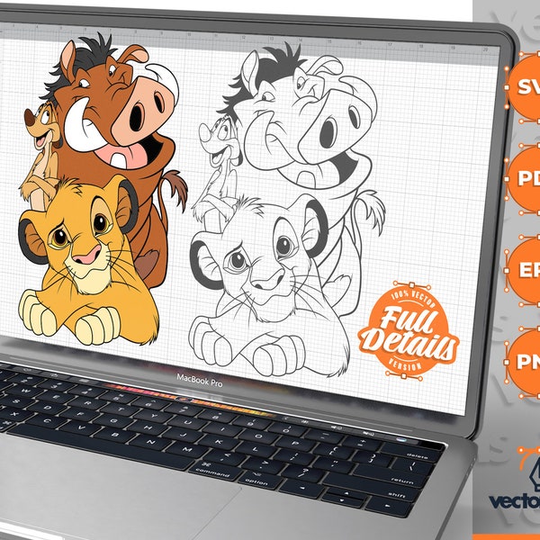 Lion King svg , Timon Simba Pumba,  Lion King png, Timon and Pumba svg, Simba svg, Simba svg file, Pumba svg