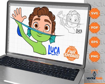 Luca, Alberto, Luca svg, Alberto SVG, Luca Clipart, Luca Trending, Cricut, eps, svg, pdf, png, Datei Schnitt, T-shirt, Datei Kunst sofortigen download