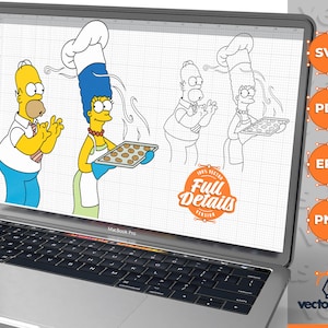 Homer, Marge, Homer svg, Marge svg, The Simpsons, The Simpsons svg, The Simpsons clipart, Simpsons t-shirt vector, png, pdf, eps