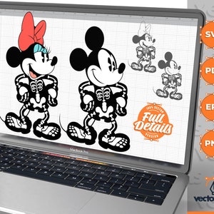 Esqueleto de ratón, Esqueleto de Halloween, Ratón Halloween SVG, Ratón SVG, Ratón terror svg, Tendencias de Halloween, cricut, eps, svg, pdf, png