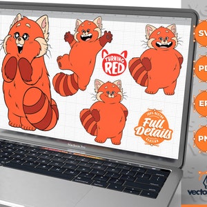 Turning Red, Turning Red svg, Meilin svg, Turning Red Clipart, Turning Red Zeichen SVG, Turning Red Trending, Cricut, eps, svg, pdf, png