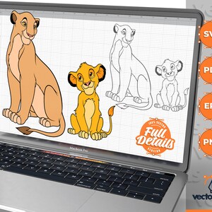 Lion King svg, Simba svg, Lion King png, Lion King, cricut, eps, svg, pdf, png, file cut, high resolution