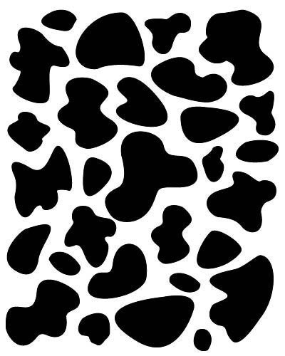 Cow Spots Cow Pattern Animal Prints Instant Download - Etsy