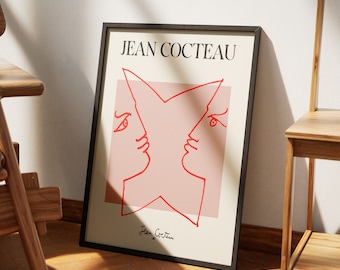 ジャン・コクトーの印刷可能な壁アート コクトーのポスターの