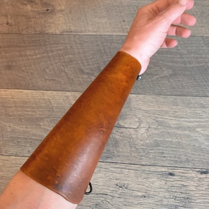 Long Arm Guard/Bracer with Elastic Straps - Customizable