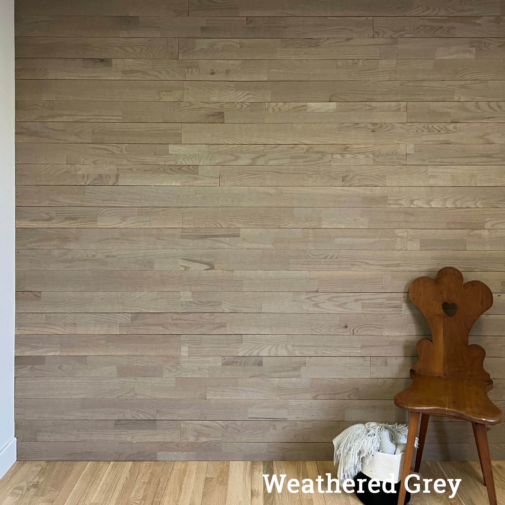 Real Weathered Wood Planks Walls Rustic Reclaimed Barn Wood