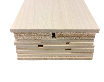 Maple Craft Board Pack | 16 Pieces | 24&quot; Combo Pack for Project & Woodworking