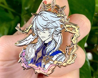 Sunday Hard Enamel Pin | Penacony Honkai Star Rail Fanmade Art