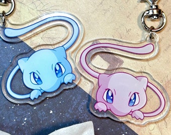 Mythical Mon Fanart Keychain: Double-Sided 2" Acrylic Charm