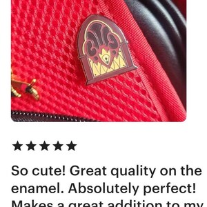 Hazbin Hotel Enamel Pins: Alastor, Sera, Vaggie, Fat Nuggets, Keekee image 11