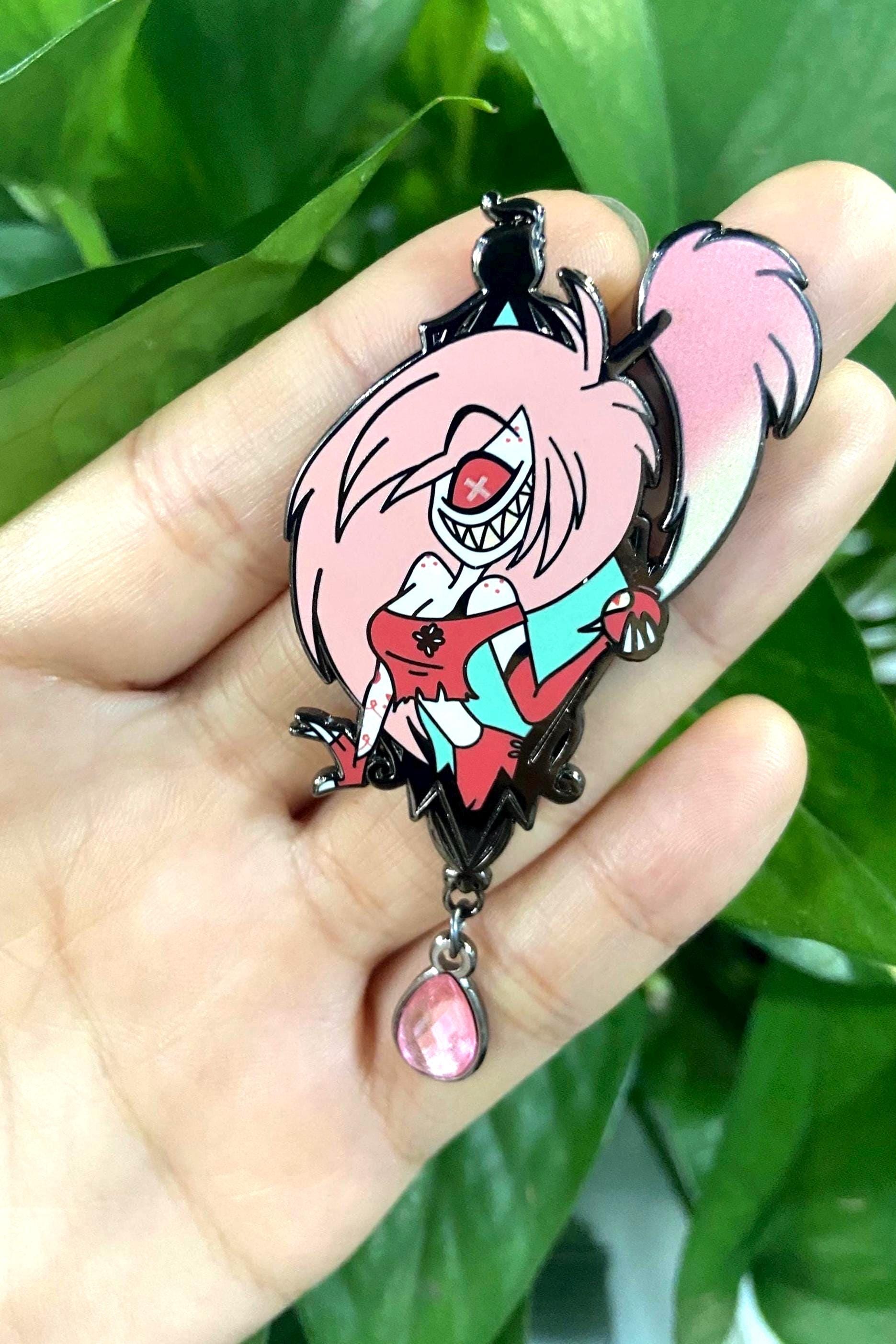 HAZBIN HOTEL Angel Dust CherryBomb ピンバッジ Angel Dust Pin