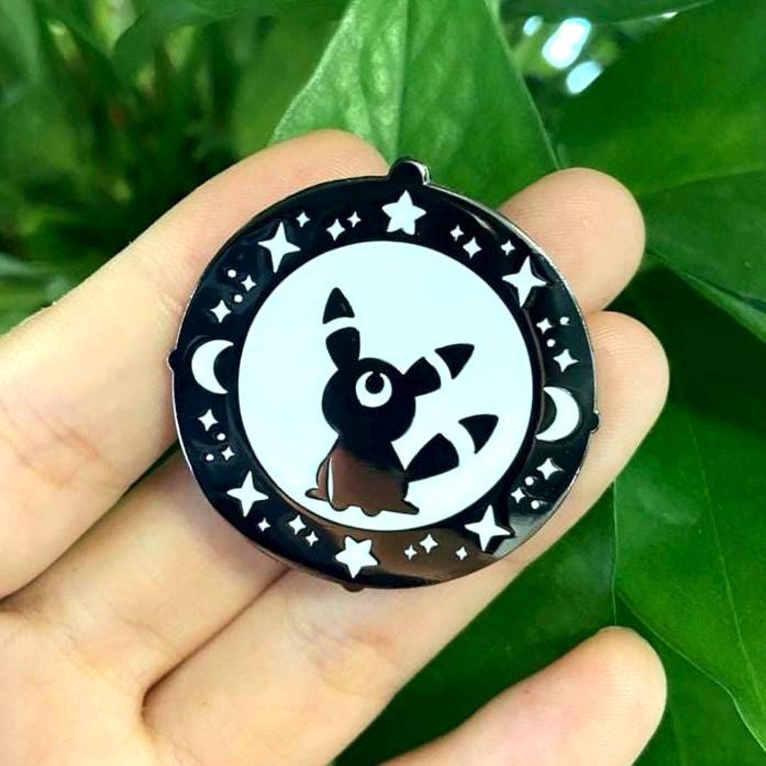 Stars and Moon - Nighttime Vee Hard Enamel Pin - Etsy