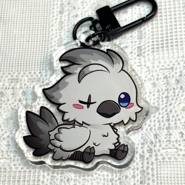 Ambrosia Chocobo Keychain Charm | Original Final Fantasy 16 Fanmerch