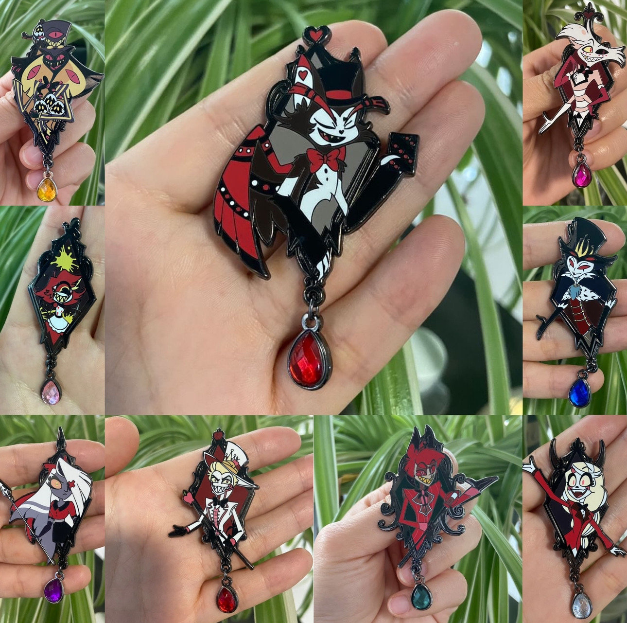 Hazbin hotel pin alastor - Etsy 日本