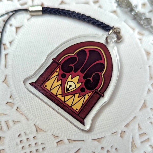 Radio Demon Phone Charm - Alastor Hazbin Hotel Fan Merch