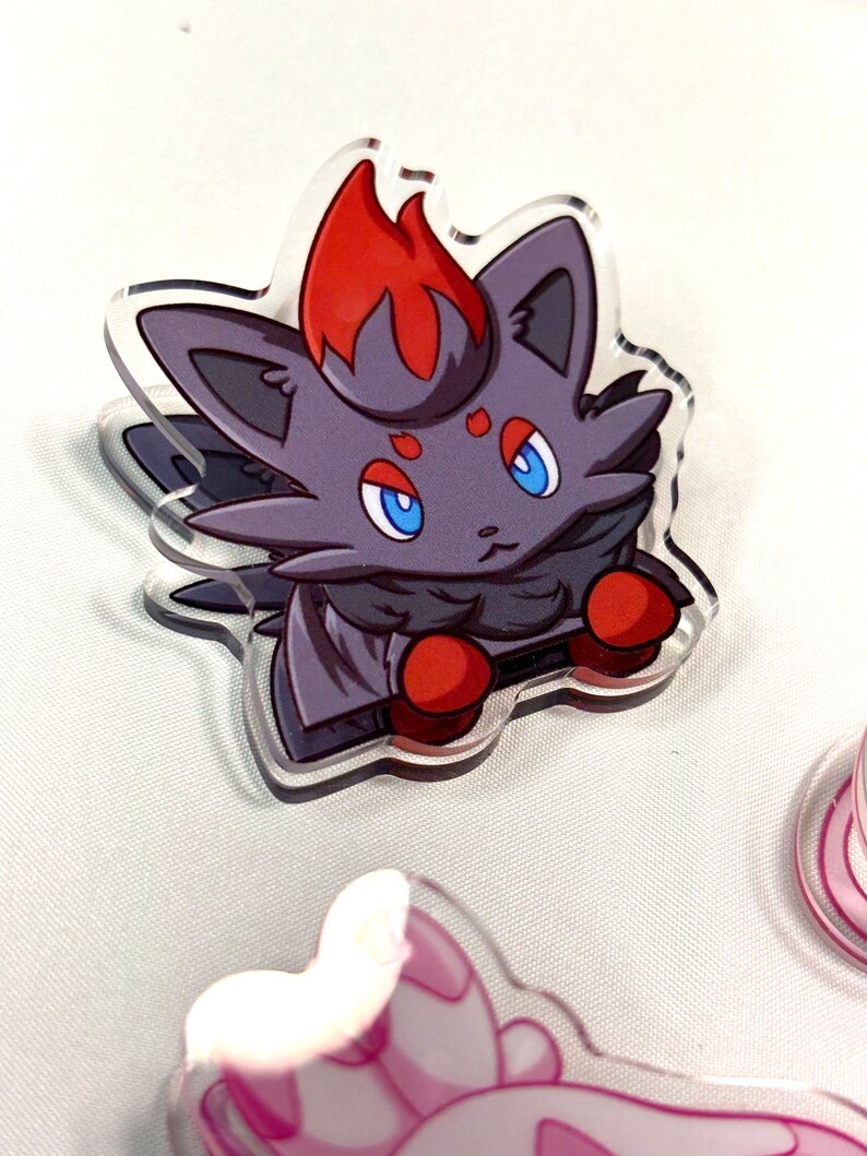 Pokemon Clips Zorua, Tinkatin, Mew Binders and Chips Legendary Pokemon Gift Ideas Pocket Monster