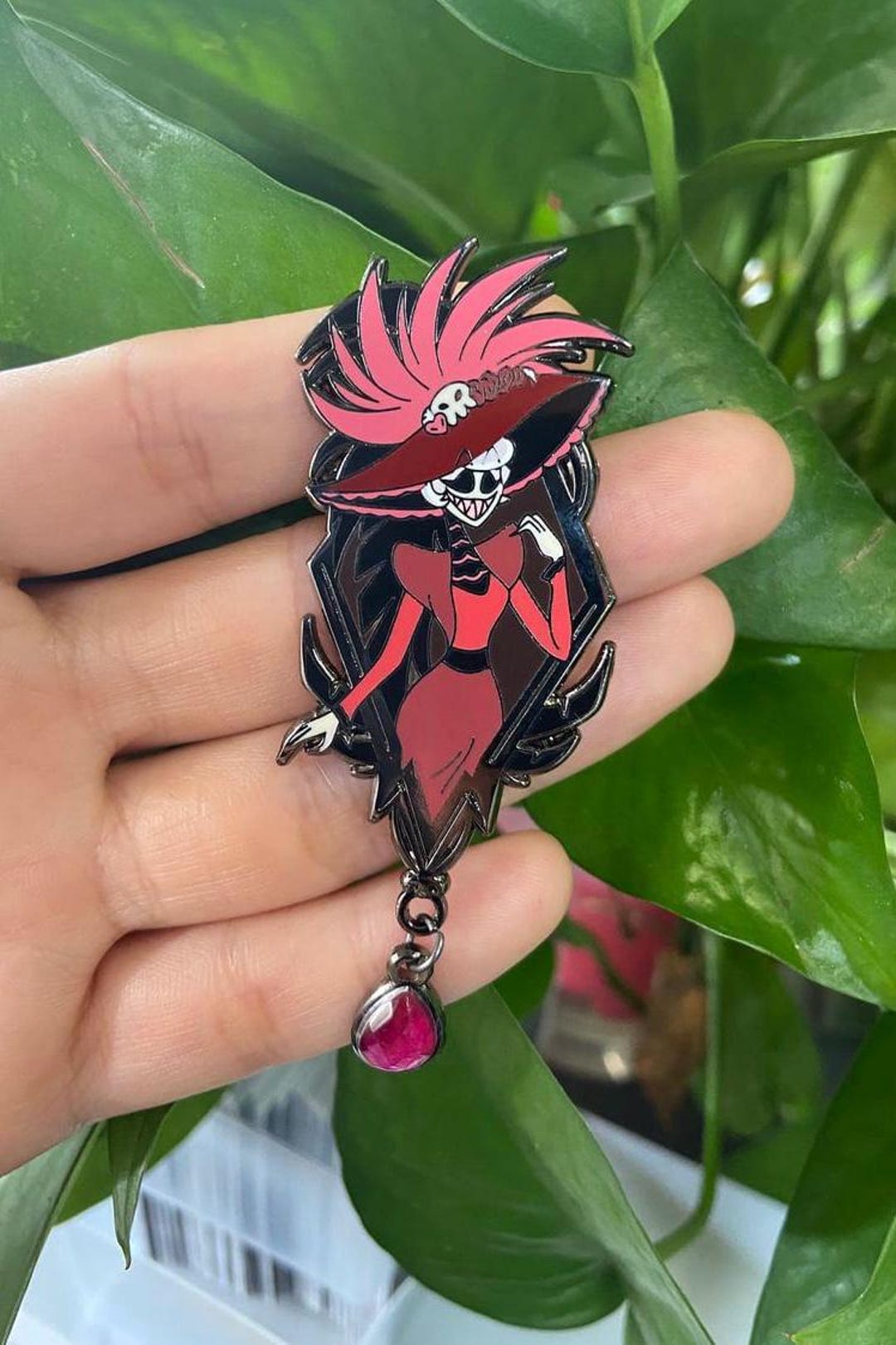 Rosie Portrait Enamel Pin | Hazbin Hotel Fanart - Etsy