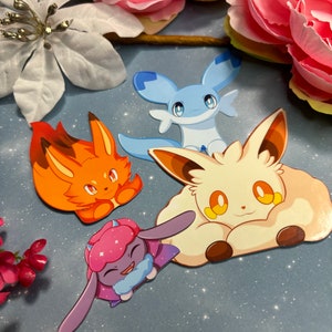 Pal Vinyl Sticker | Water Resistant | Peaking Decals | Video Games | Cremis | Chillet | Foxparks | Daedream | Palworld