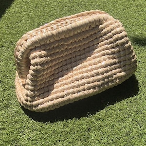 Crochet pouch