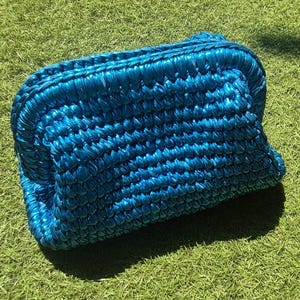 Crochet pouch