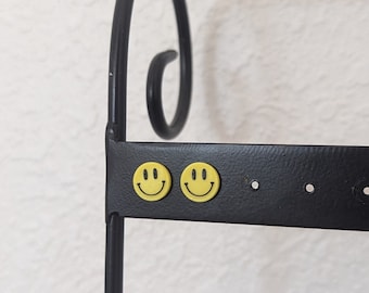 Smiley Face Stud Earrings