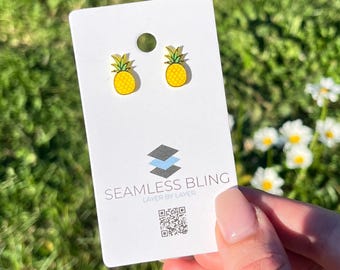 Pineapple Earrings Stud and Dangly