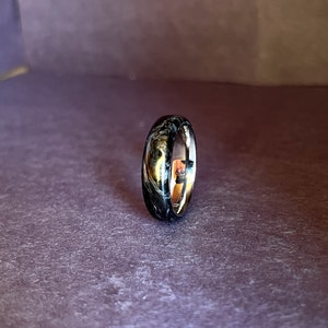 Forged Carbon Fiber Ring With Titanium Liner