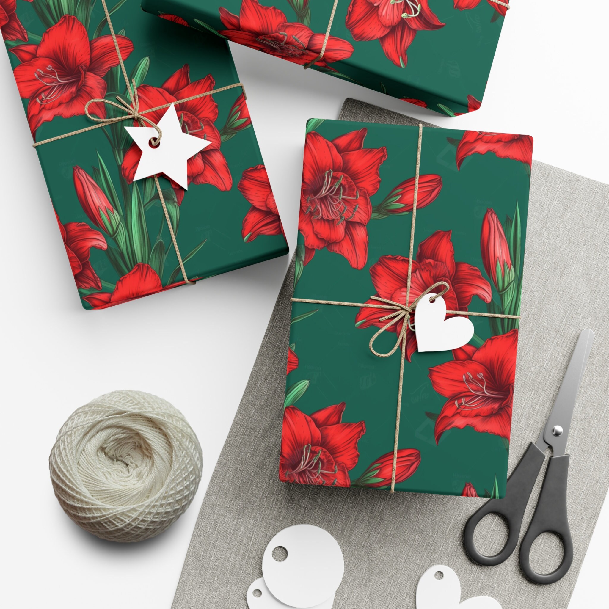 Vintage Rose Bouquet Wrapping Paper: Add a Touch of Nostalgia to Your Gifts  