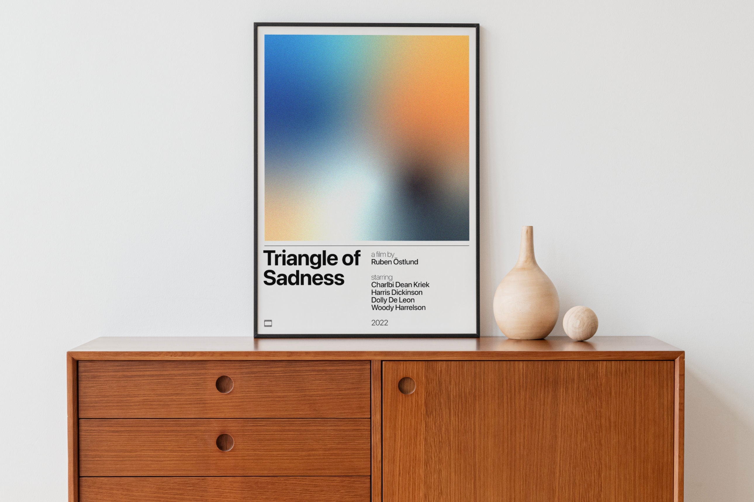 Triangle of Sadness, Triangle of Sadness Movie Poster, Minimalist Film