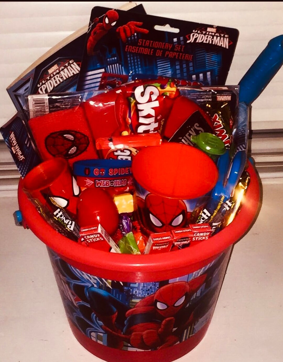Spiderman Gift Basket - Etsy Canada