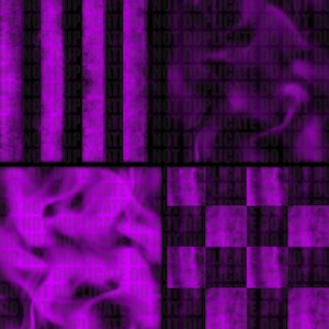 Purple Halloween Seamless Pattern Bundle 1