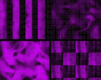 Purple Halloween Seamless Pattern Bundle 1