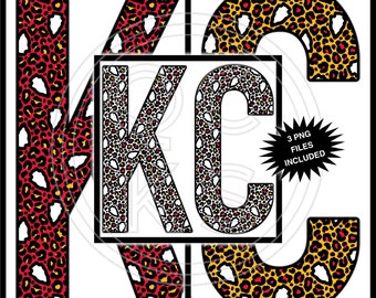 Pfeilspitze Leopard KC PNG Bundle 1 (Koordinierendes nahtloses Musterpaket verfügbar, aber nicht enthalten)