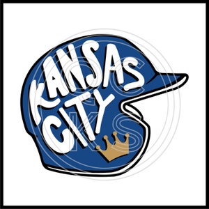 Casco de béisbol de Kansas City PNG
