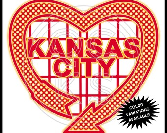 Kansas City Love als rotes und gelbes Festzelt