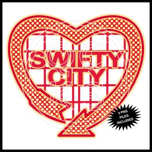 Swift City Red and Yellow PNG