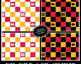 KC Kariert w / Pfeilspitzen Nahtloses Muster Bündel 3