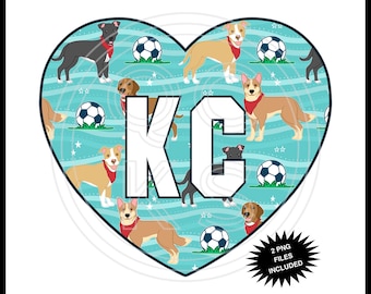 KC Mascot of the Match Heart PNGs