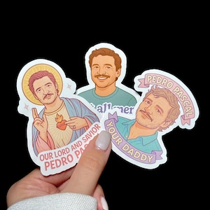 Waterproof PEDRO PASCAL Sticker