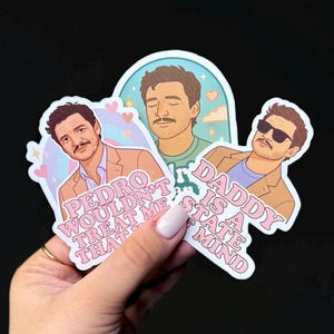 Autocollant imperméable PEDRO PASCAL