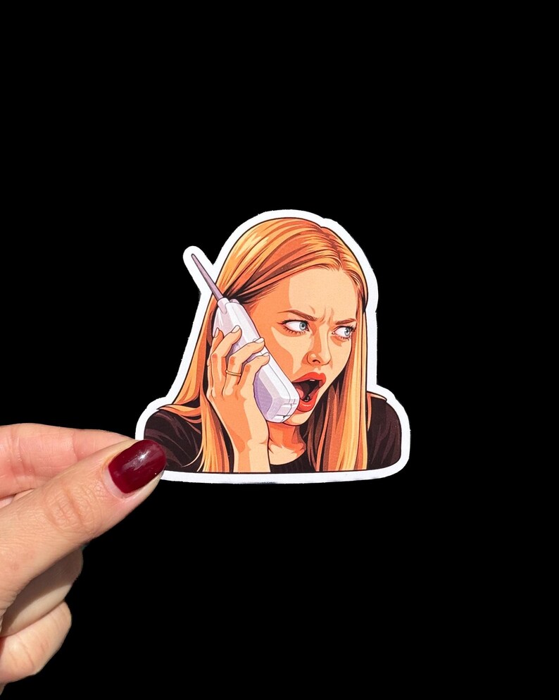 Kick Comdy Sticker Pink Comedy Fan Art Sticker Pack - 2000's Teen Movie Inspired Vinyl ...