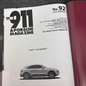 The 911 & Porsche Magazine 2018 Summer Issue No. 92 JDM Japanese Porsche Magazine