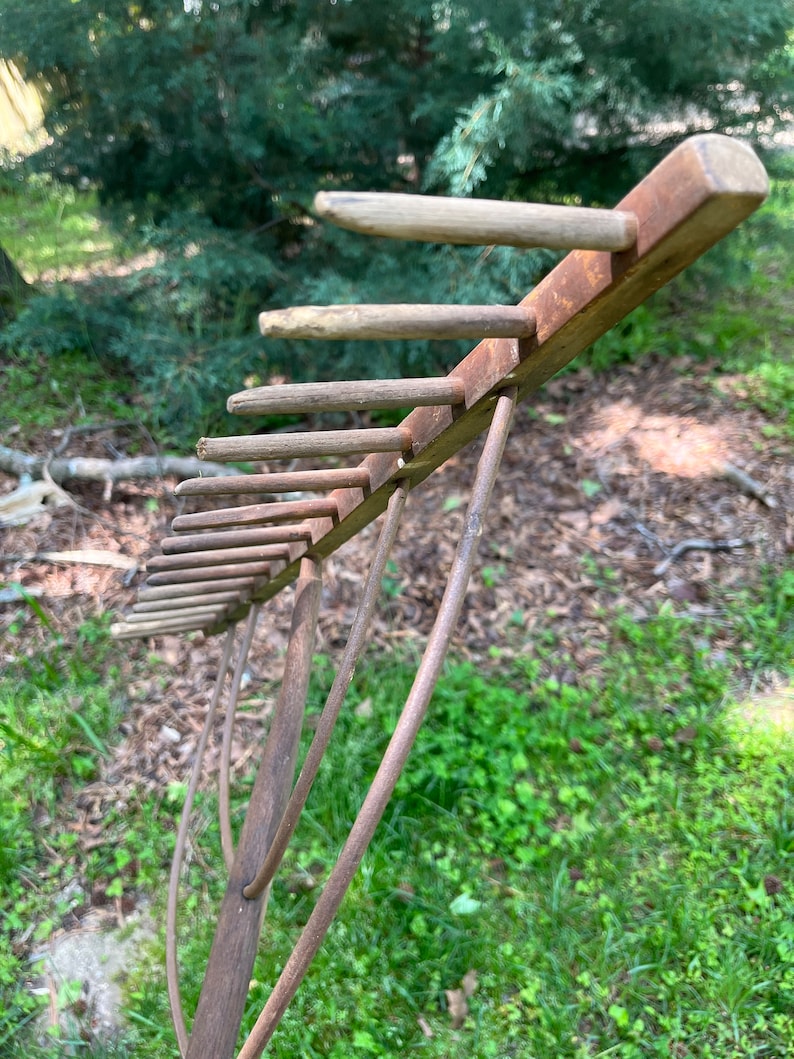 Antique Primitive Hay Rake From North Carolina - Etsy