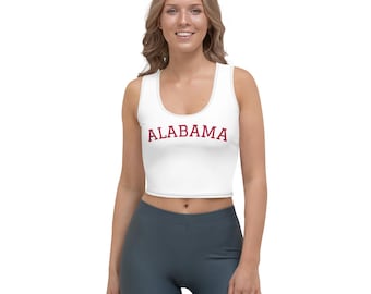 Alabama Game Time Crop Top