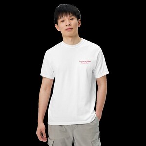 U of A LAW  garment-dyed heavyweight t-shirt
