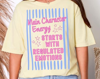 Social Worker Shirt, School Counselor, School Psychologist, ESE Teacher, ABA, Funny Gen Z Slang, Comfort Colors