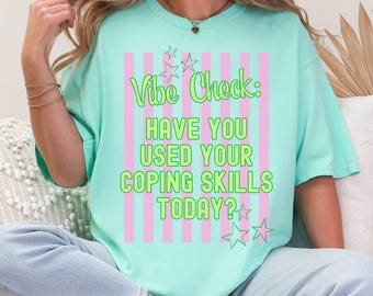 Comfort Colors School Social Worker Shirt, School Counselor Shirt, School Pstchologist, Funny Gen Z Slang