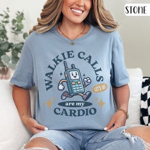 Walkie Calls Are My Cardio Shirt, Special Education Teacher Shirt, School Psychologist, School Social Worker, School Psych, Behavior Tech