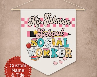 Custom School Social Work Office Decor