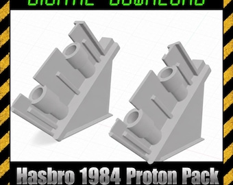 Digital Download STL - Hasbro 1984 Proton Pack - Bumper bolt brackets